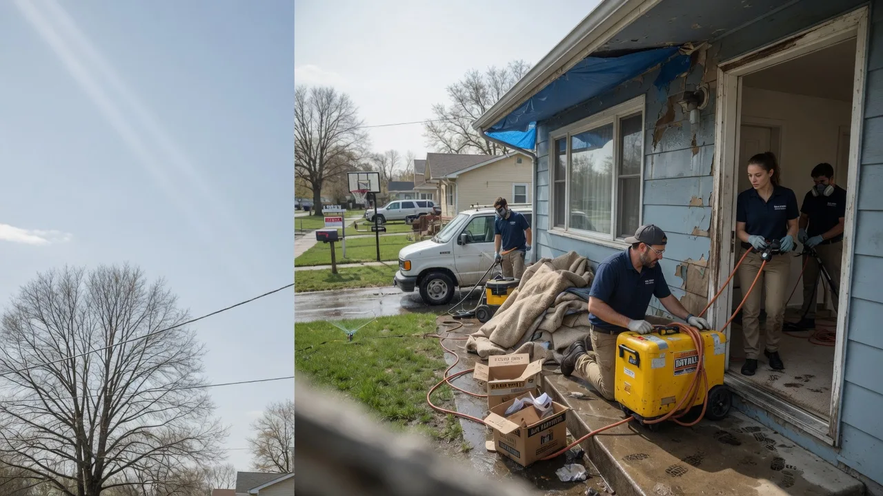 Basement Flood Cleanup in Greencastle, PA near me